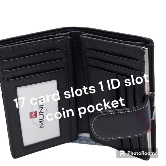 Mundi Black Wallet - Picture 4 of 6